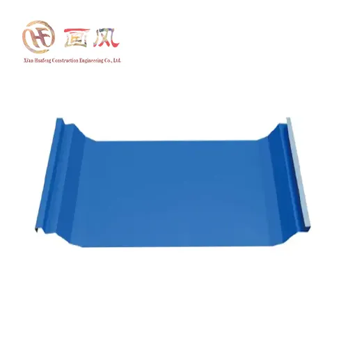 Leņķa slēdzenes stāvšuvju jumta paneļi