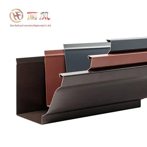 6 collu alumīnija noteka